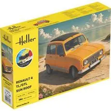 STARTER KIT Renault 4 TL/GTL Sun Roof in 1:24