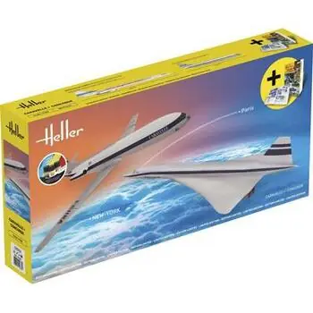 STARTER KIT Caravelle + Concorde in 1:100