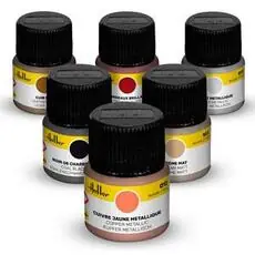 Farbenset Oldtimer (Acryl, 6 x 12 ml)