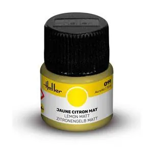 Peinture Acrylic 099 jaune citron mat
