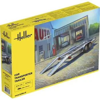 Car Transporter Trailer in 1:24
