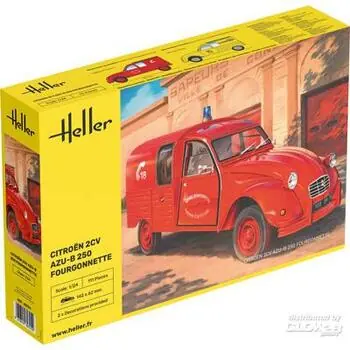 Citroen 2CV AZU-B 250 Fourgonnette in 1:24