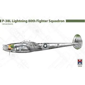 P-38L Lightning 80th Fighter Squadron in 1:48
