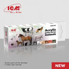 Acrylic Paint Set for Animals 6 x12 ml