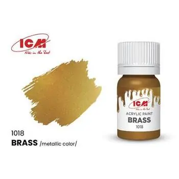 METALLIC COLORS Brass bottle 12 ml
