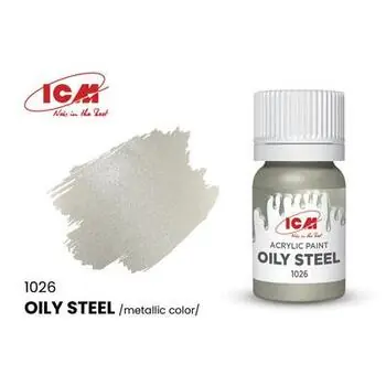 METALLIC COLORS Oily Steel bottle 12 ml