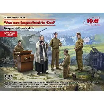 \'You are important to God\'. Prayer before battle in 1:35