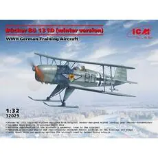 Bücker Bü 131D (winter version), WWII German Training Aircraft in 1:32 Bücker Bü 131D (winter version), WWII German Training Aircraft in 1:32