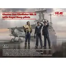 Gloster Sea Gladiator Mk.II with Royal Navy pilots in 1:32