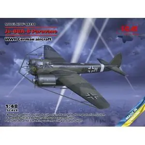 Ju-88A-8 Paravane, WWII German aircraft in 1:48