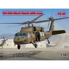 UH-60A Black Hawk with crew in 1:48 UH-60A Black Hawk with crew in 1:48