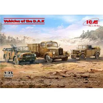 Vehicles of the D.A.K in 1:35