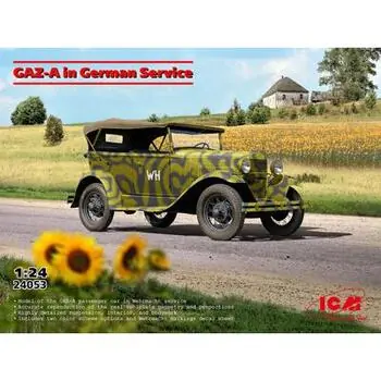 GAZ-A in German Service in 1:24