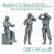 Modernes US Army Kampffahrzeug-Besatzungsset „2020er“ in 1:35