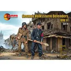 German Volkssturm Defenders, set 2 in 1:32
