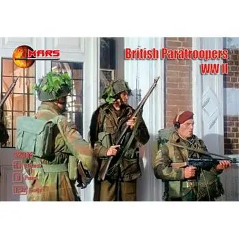 Britische Fallschirmjäger im Zweiten Weltkrieg im Maßstab 1:32