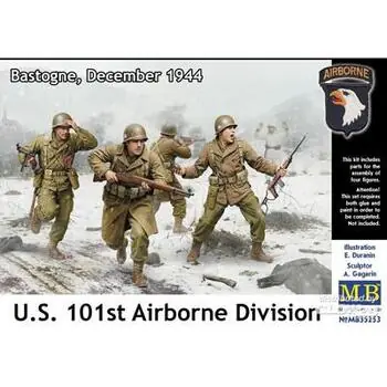 US 101. Luftlandedivision. Bastogne, Dezember 1944 im Maßstab 1:35