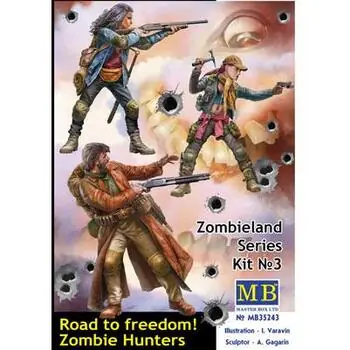 Weg zur Freiheit. Zombiejäger. Zombieland-Serie, Bausatz Nr. 3 in 1:35