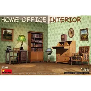 Home Office Interior in 1:35