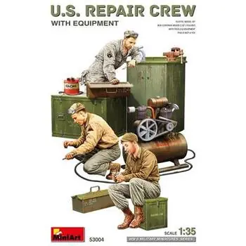 U.S. Repair Crew w/Equipment in 1:35