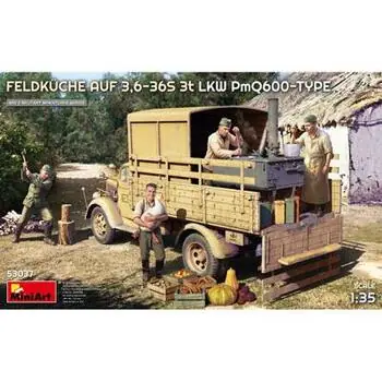 Feldkuche Auf 3,6-36S 3t LKW PmQ600-Type in 1:35