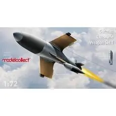 Deutsches Flugzeugwaffenset aus dem 2. Weltkrieg, X-4 *10 und SC1000 *4 in 1:72