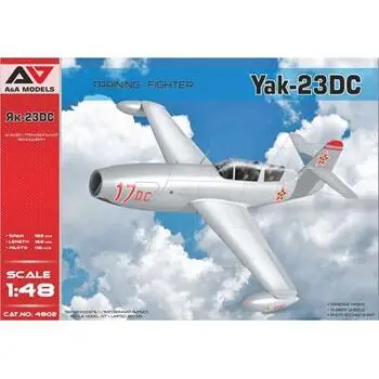 Yak-23 DC Militärtrainer im Maßstab 1:48