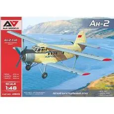 An-2 Colt Mehrzweck-Doppeldecker im Maßstab 1:48