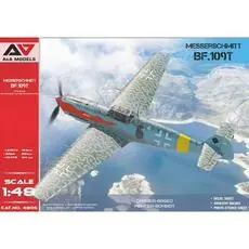 Bf.109 T-1/T-2 trägergestützter Jagdflieger aus dem Zweiten Weltkrieg im Maßstab 1:48