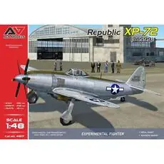 XP-72 Experimentaljäger (gegenläufiger Propeller) im Maßstab 1:48