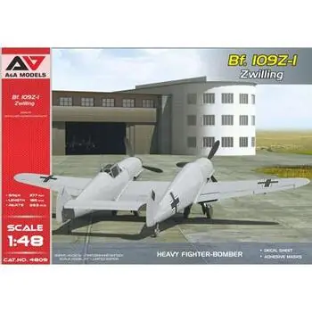Bf.109 Z-1 Zwilling schwerer Jagdbomber im Maßstab 1:48