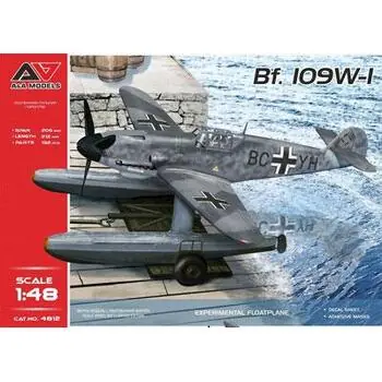 Bf.109W-1 experimentelles Schwimmflugzeug im Maßstab 1:48