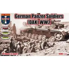 German Panzer Soldiers (DAK) WW2 in 1:72