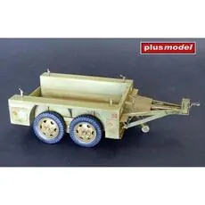 US trailer M7 tandem axle in 1:35