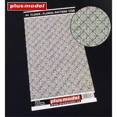 Floor – floral pattern in 1:35
