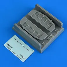 F-4E/G Phantom II FOD covers for MENG in 1:48