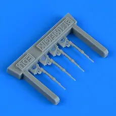 Bf 109F/G/K piston rods with undercarriage legs locks for EDUARD in 1:72