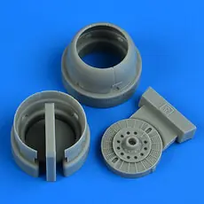 Fw 190D-9 cowling and cooling flaps (closed) for IBG in 1:72