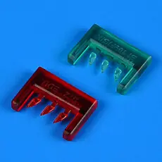 Bf 109F/G/K colored position lights in 1:72