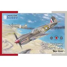 P-40D Warhawk/Kittyhawk Mk.I \'Four Guns\' in 1:72