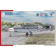 Heinkel He 162A Spatz \'Captured Birds\' in 1:72