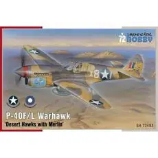 P-40F/L Warhawk ‘Desert Hawks with Merlin’ in 1:72