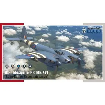 DH. Mosquito PR Mk.XVI ‘Long-Range Reconnaissance’ in 1:72
