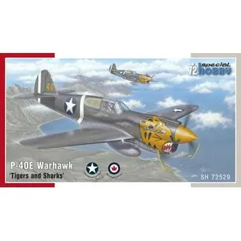 P-40E Warhawk \'Tigers and Sharks\' in 1:72