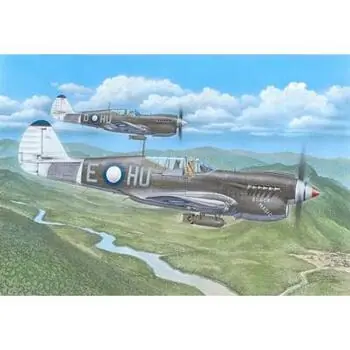 Kittyhawk Mk.IV ‘Over the Mediterranean and the Pacific’ 1/72 in 1:72
