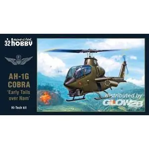 AH-1G Cobra Early Tails over Vietnam Hi-Tech Kit in 1:32