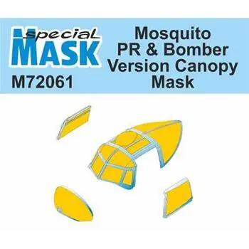 Mosquito PR & Bomber Version Canopy Mask in 1:72