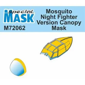 Mosquito NF Version Canopy Mask in 1:72