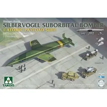 SILBERVOGEL SUBORBITAL BOMBER & ATOMIC PAYLOAD SUITE in 1:72