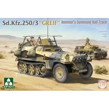 Sd.Kfz. 250/3 GREIF Rommels Kommando-Halbkettenfahrzeug in 1:35